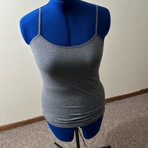 Grey time and tru tanktop